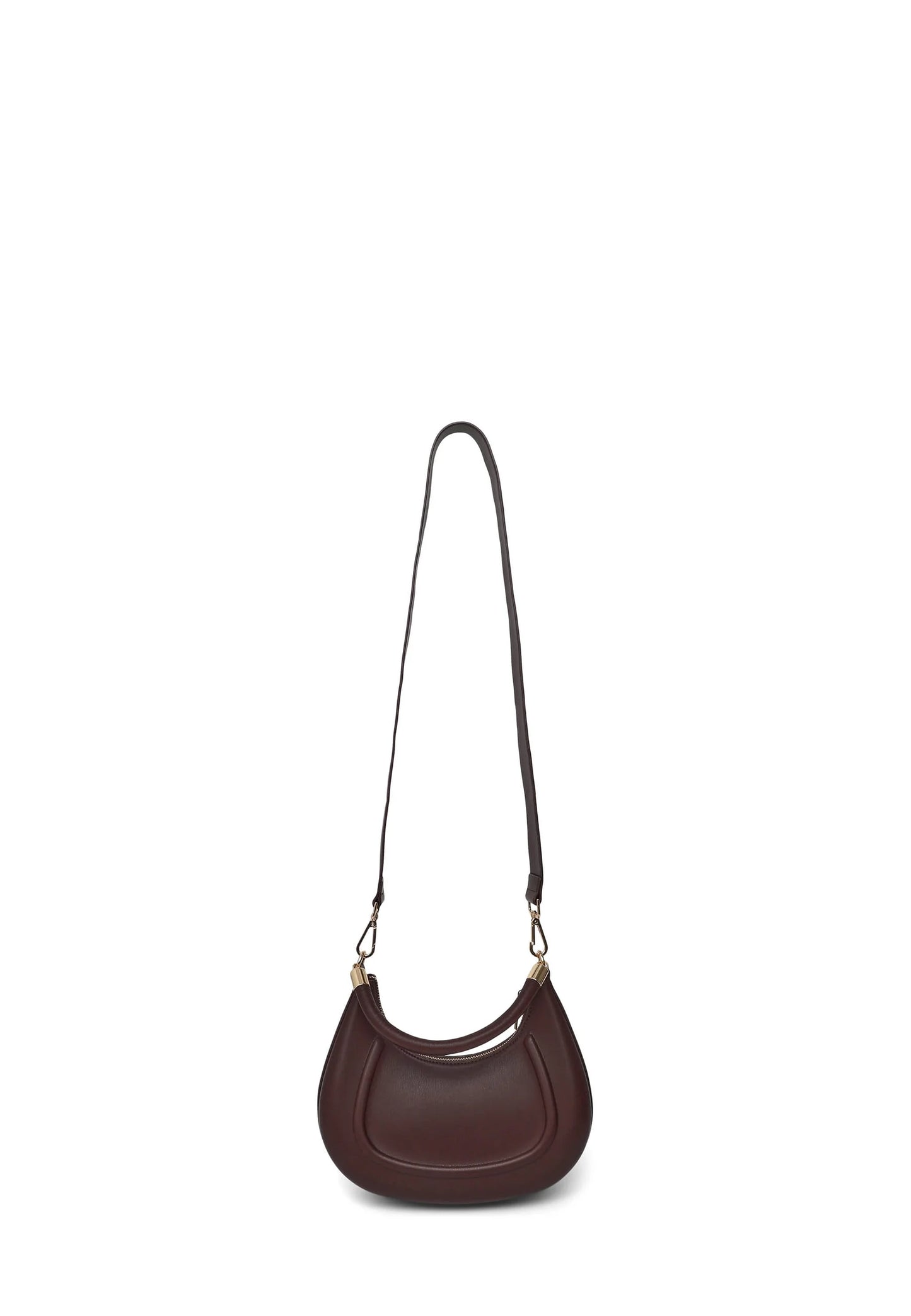 Premium Leather Handbag - Burgundy