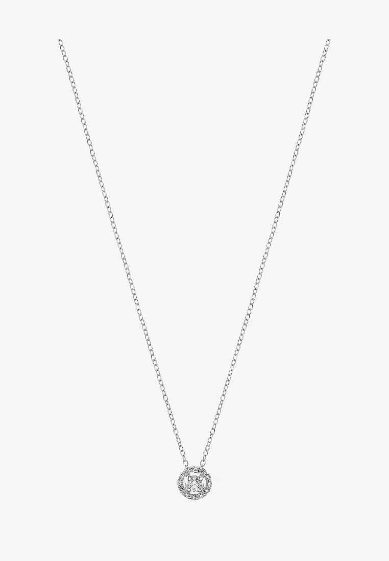 Diamond Pendant Necklace - White Gold