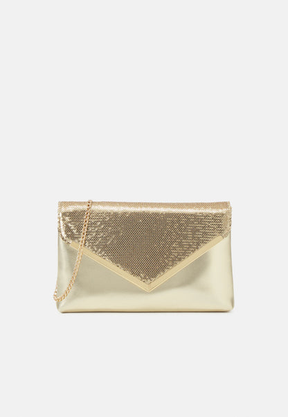 Evening Clutch - Rose Gold Metallic