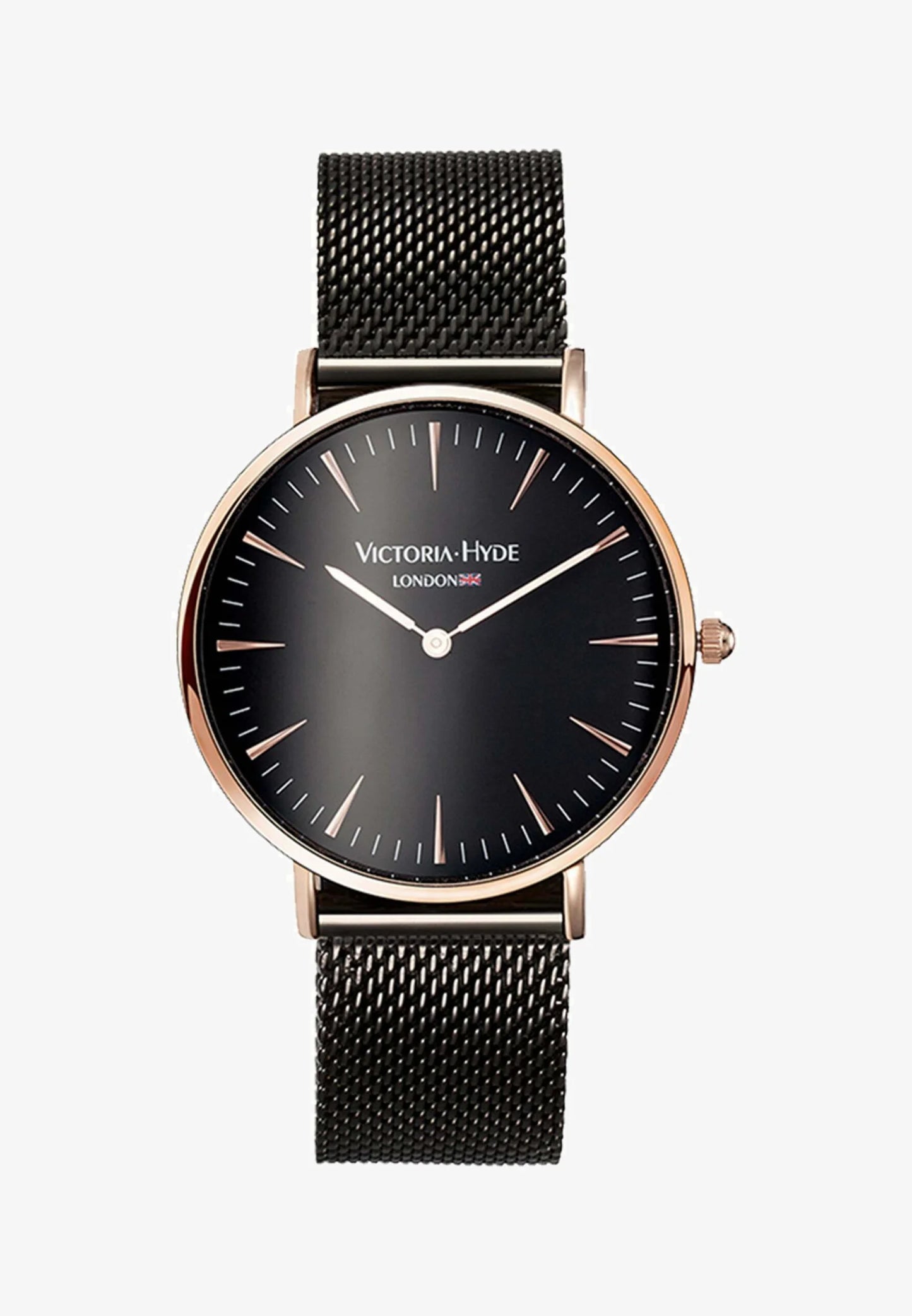 Modern Designer Smartwatch - Black Steel
