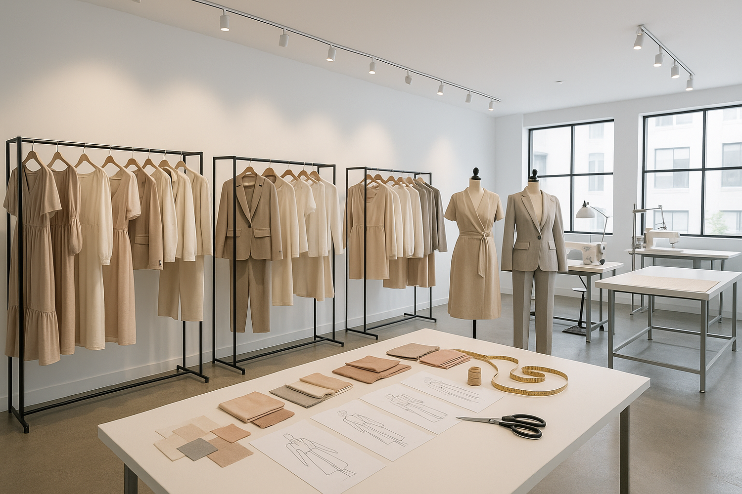 Modern and nice clothing manufacturer, with designers clothes for women.